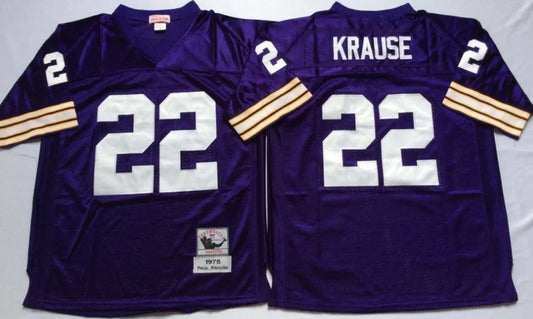 Paul Krause Minnesota Vikings Jersey Mitchell & Ness product image 1, provided for visual reference and product detail review
