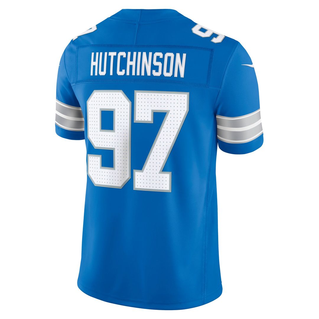 Men's Detroit Lions Aidan Hutchinson Nike White Vapor product image 9