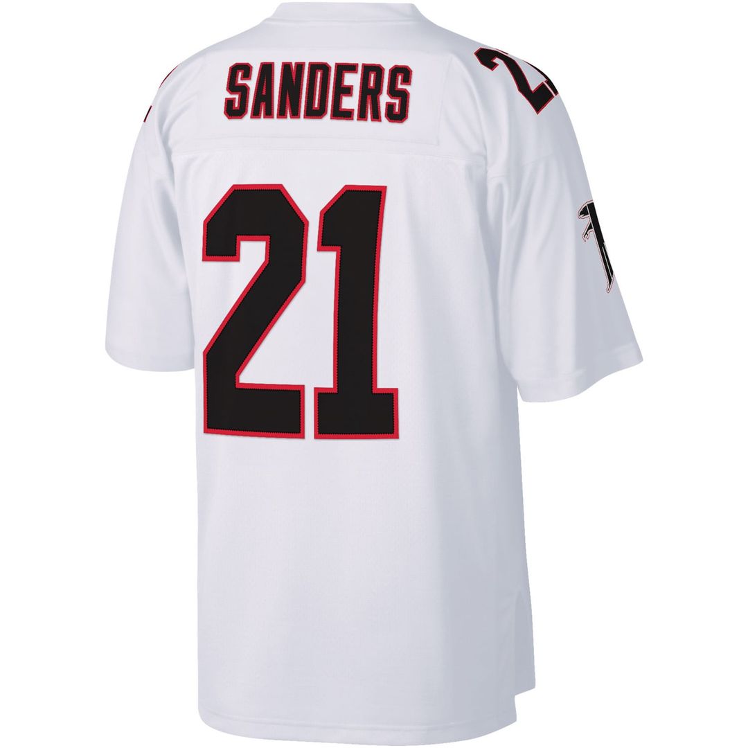 Men's Atlanta Falcons Deion Sanders Mitchell & Ness White product image 6