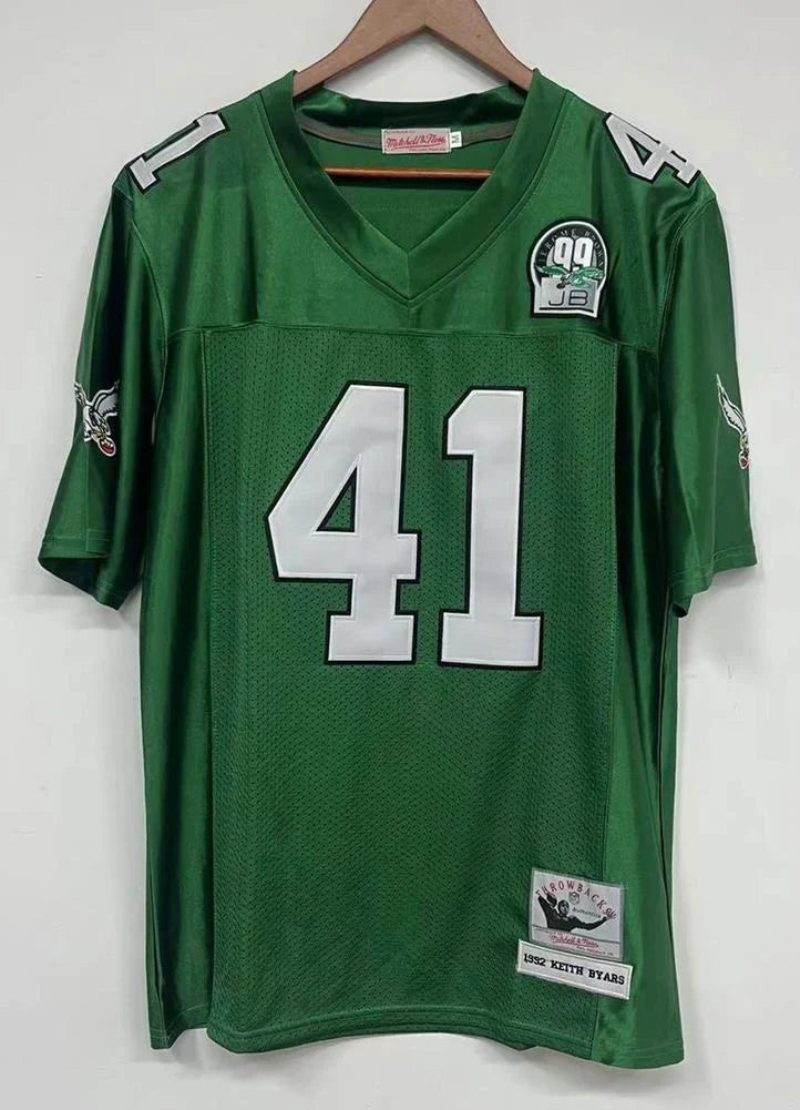 Keith Byars Philadelphia Eagles NFL Jersey Mitchell & Ness product image 2, provided for visual reference and product detail