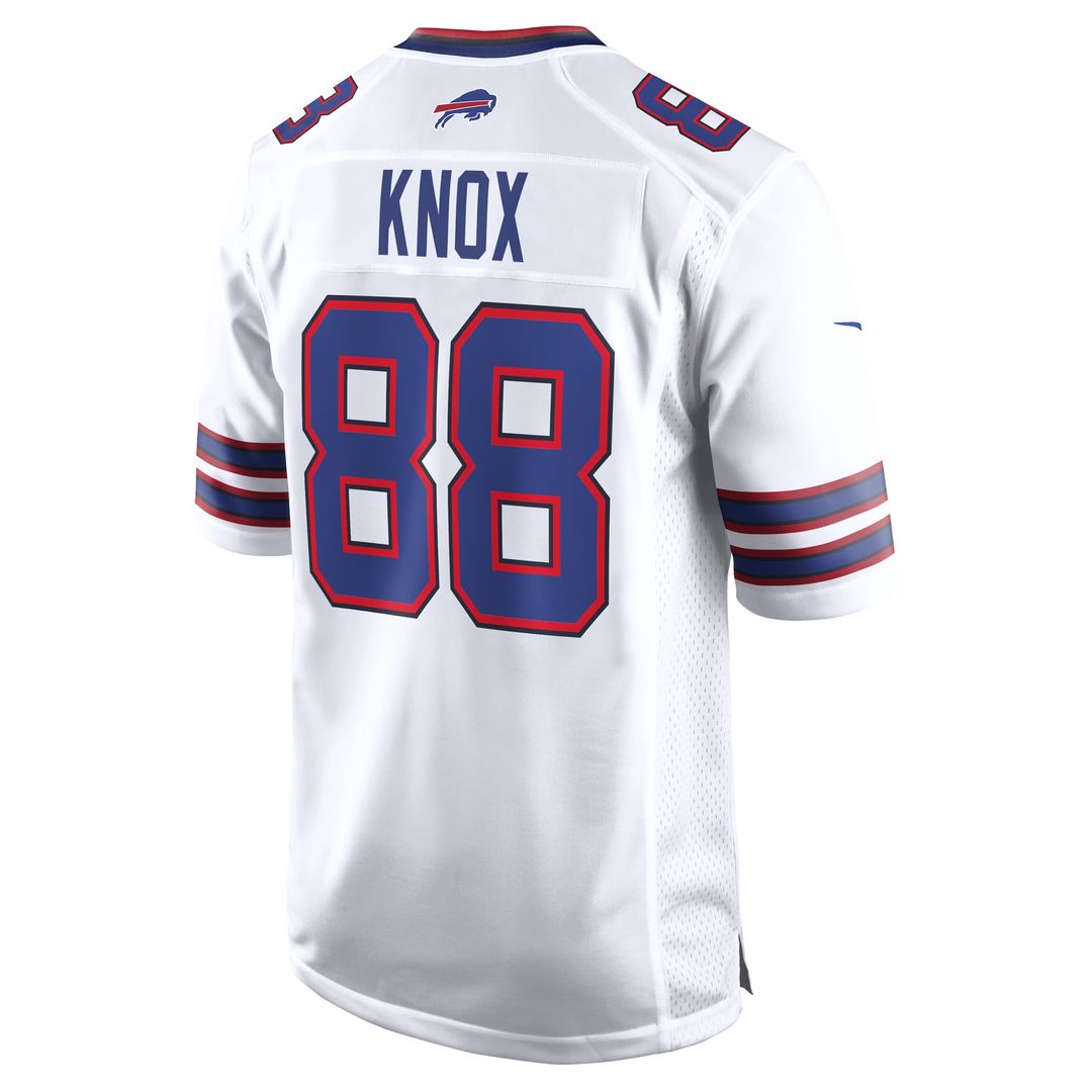 Men's Buffalo Bills Dawson Knox Nike White Away Game Player product image 3