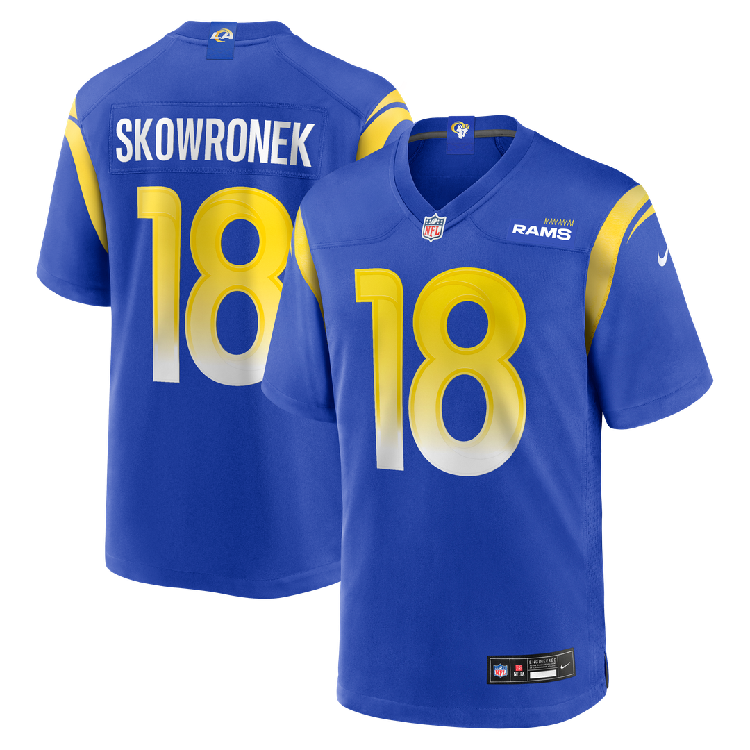 Men's Los Angeles Rams Ben Skowronek Nike Royal Game Jersey product image 1