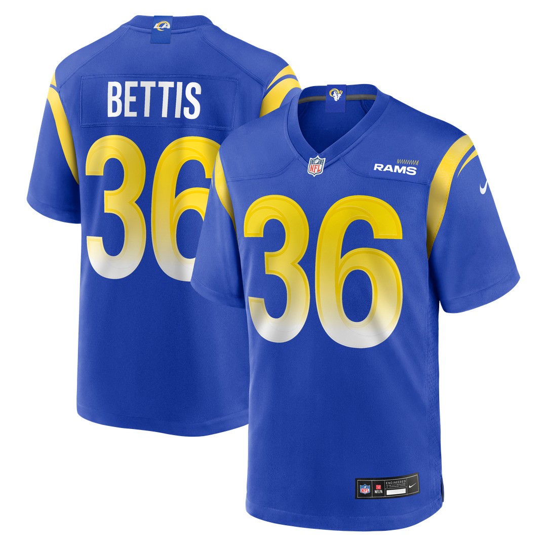Men's Los Angeles Rams Jerome Bettis Nike Royal Game product image 1