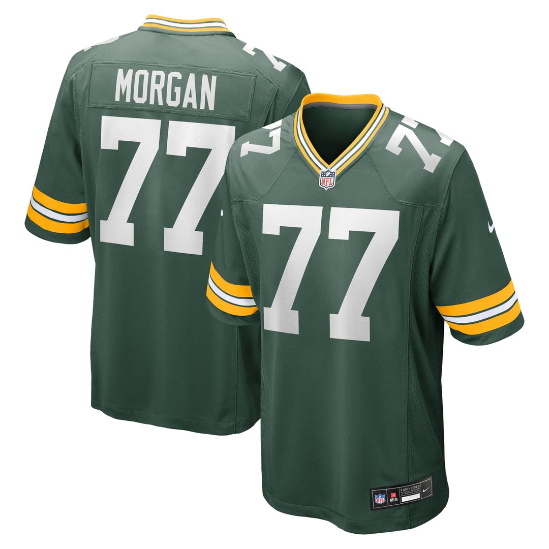 Men's Green Bay Packers Jordan Morgan Nike Player Game product image 1
