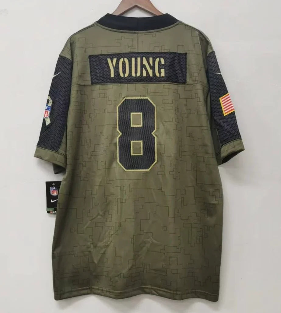 Steve Young San Francisco 49ers military salute to service Jersey product image 2, provided for visual reference and product