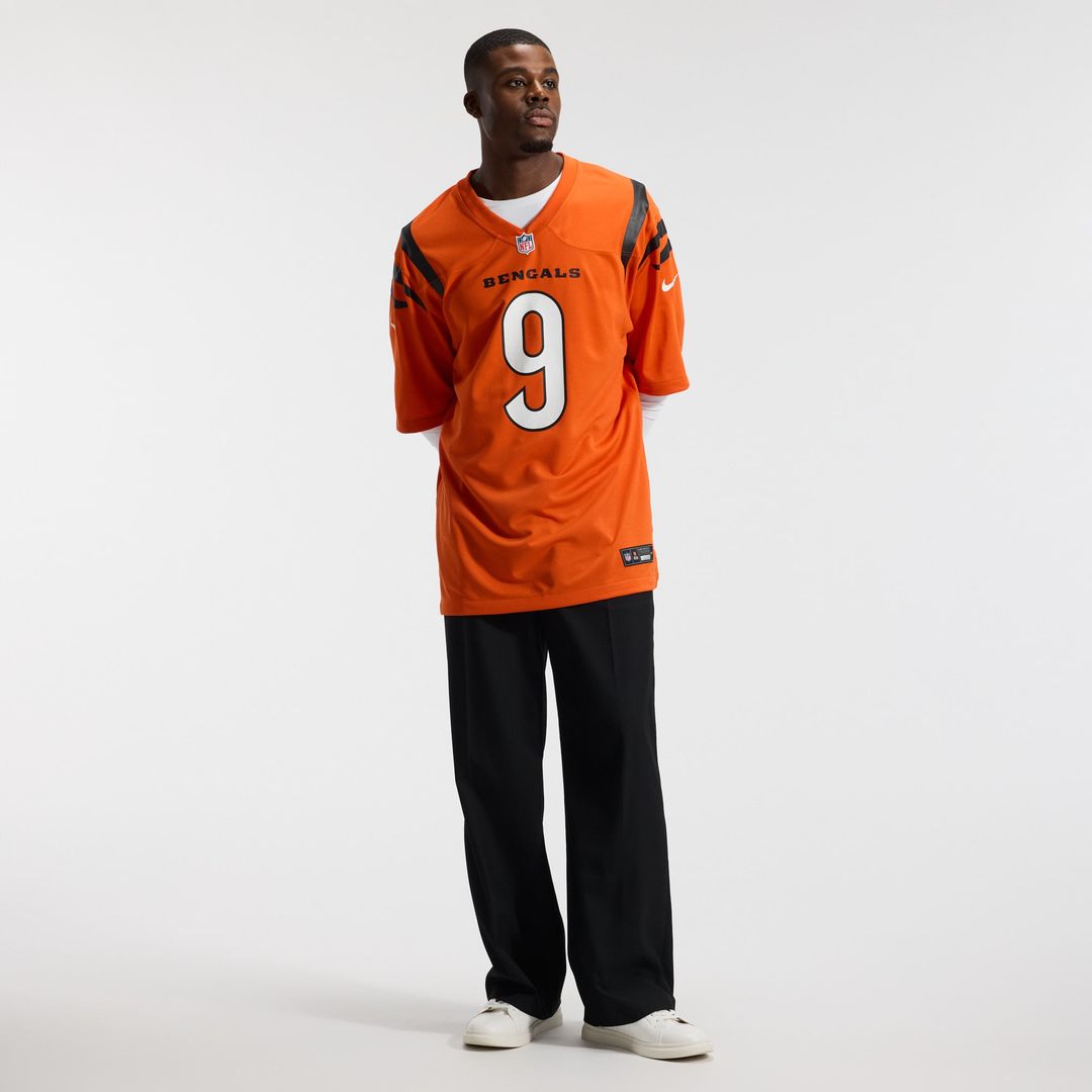 Men's Cincinnati Bengals Joe Burrow Nike White Game Jersey product image 30