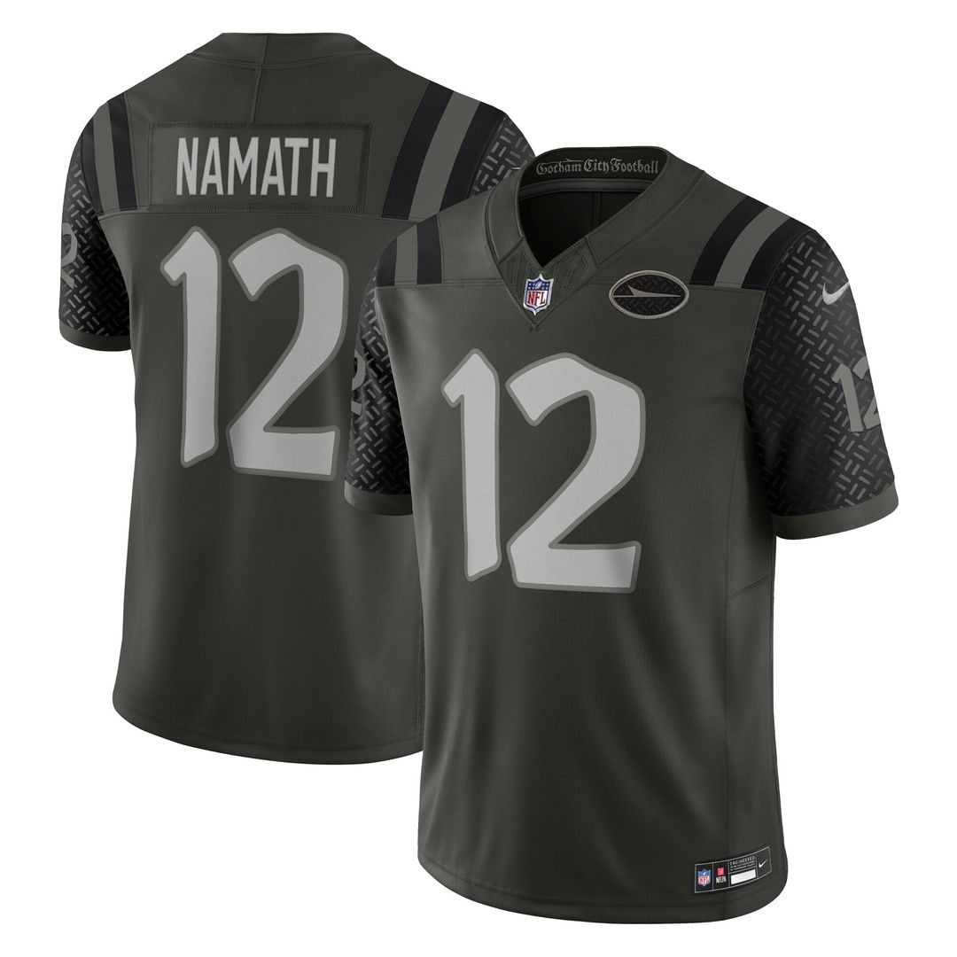 Men's New York Jets Joe Namath Nike Green Rivalries product image 1
