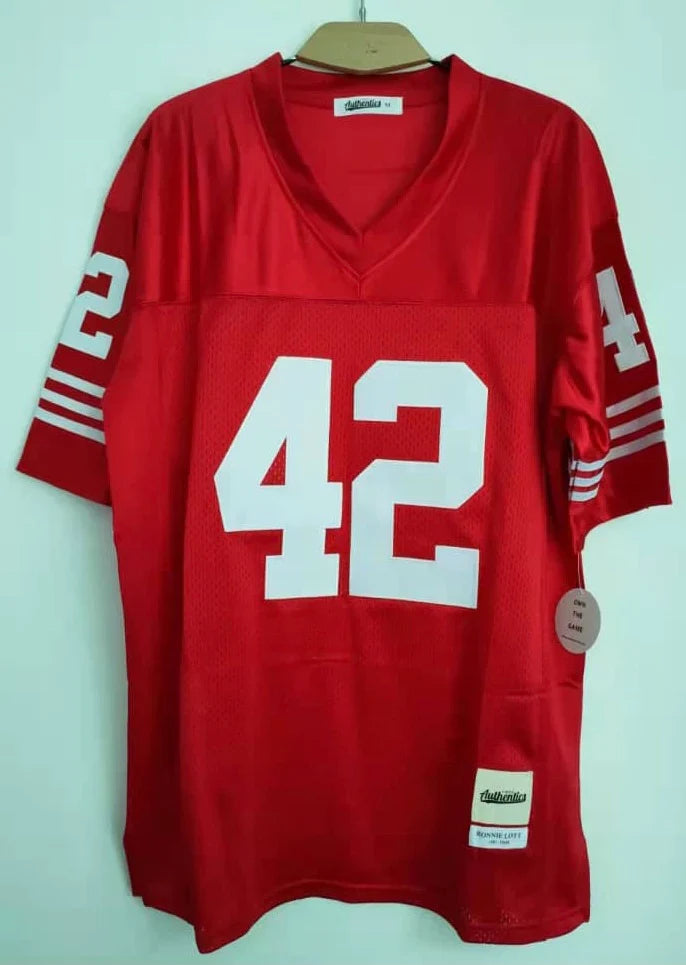 Ronnie Lott San Francisco 49ers Jersey Classic Authentics product image 2, provided for visual reference and product detail