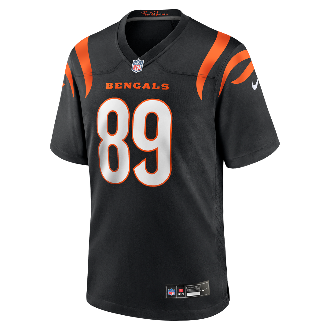 Men's Cincinnati Bengals Drew Sample Nike Black Game Jersey product image 2