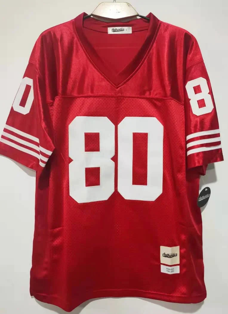 Jerry Rice San Francisco 49ers Classic Authentics Jersey product image 2, provided for visual reference and product detail