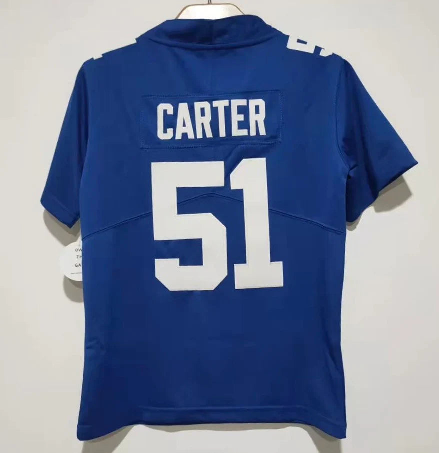 Abdul Carter New York Giants YOUTH KIDS Jersey Classic Authentics product image 1, provided for visual reference and product