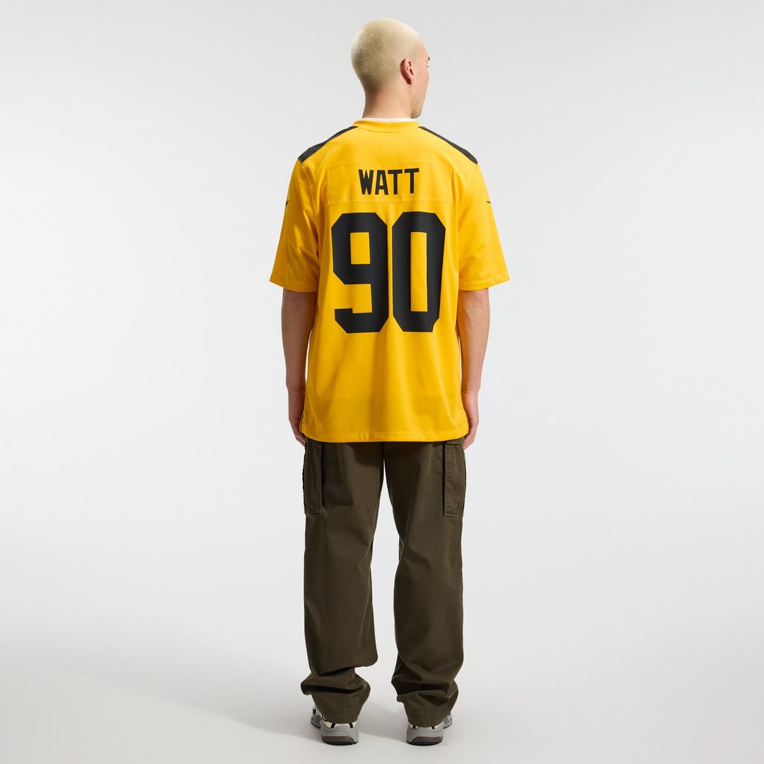 Men's Pittsburgh Steelers T.J. Watt Nike Black Game Jersey product image 21