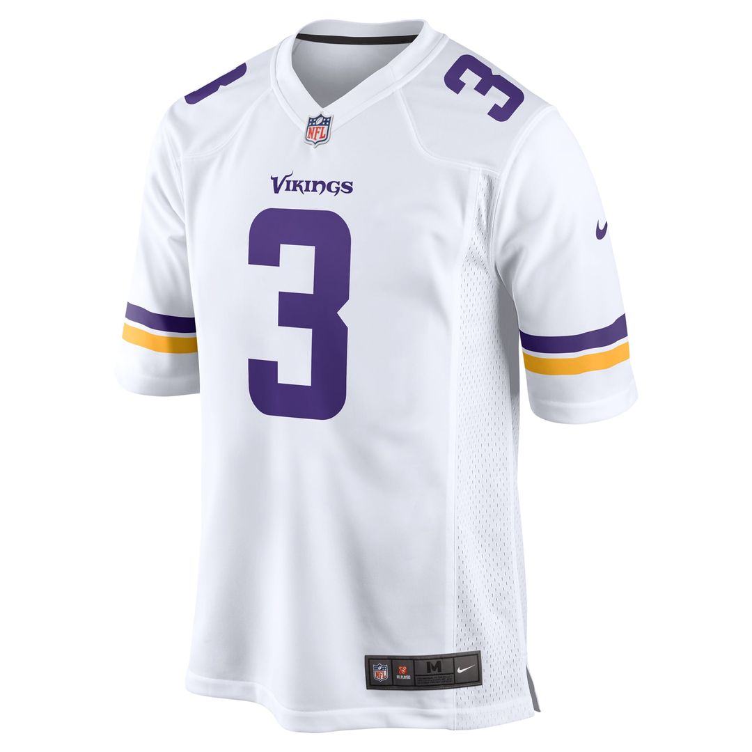 Men's Minnesota Vikings Jordan Addison Nike White Away Game product image 5