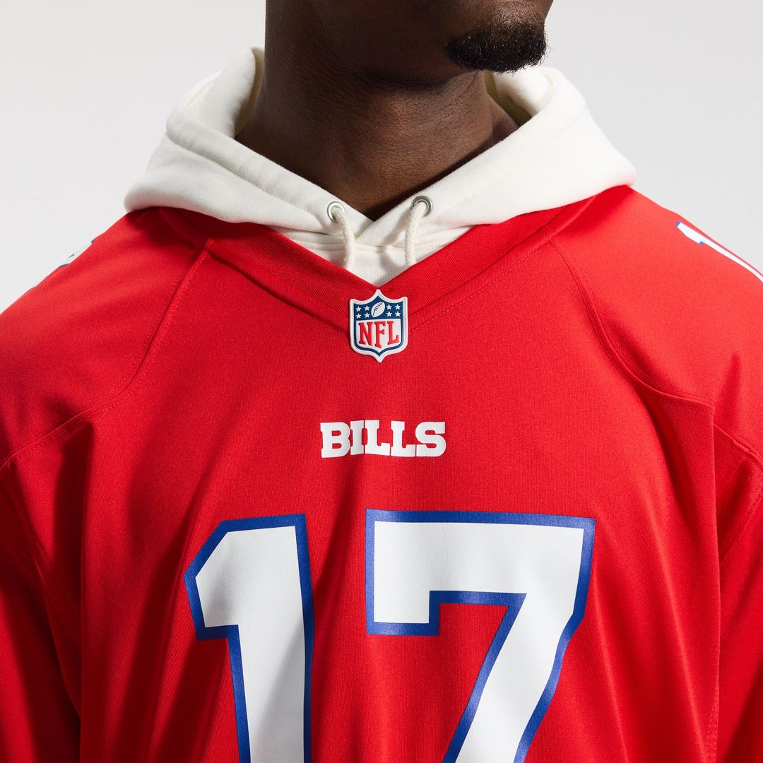 Men's Buffalo Bills Josh Allen Nike Red Alternate Game product image 22