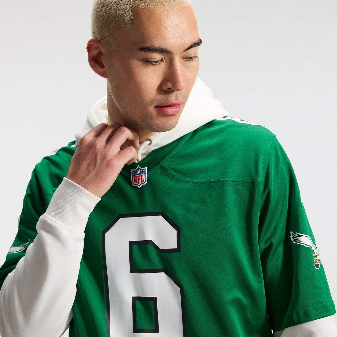 Men's Philadelphia Eagles DeVonta Smith Nike Kelly Green product image 10