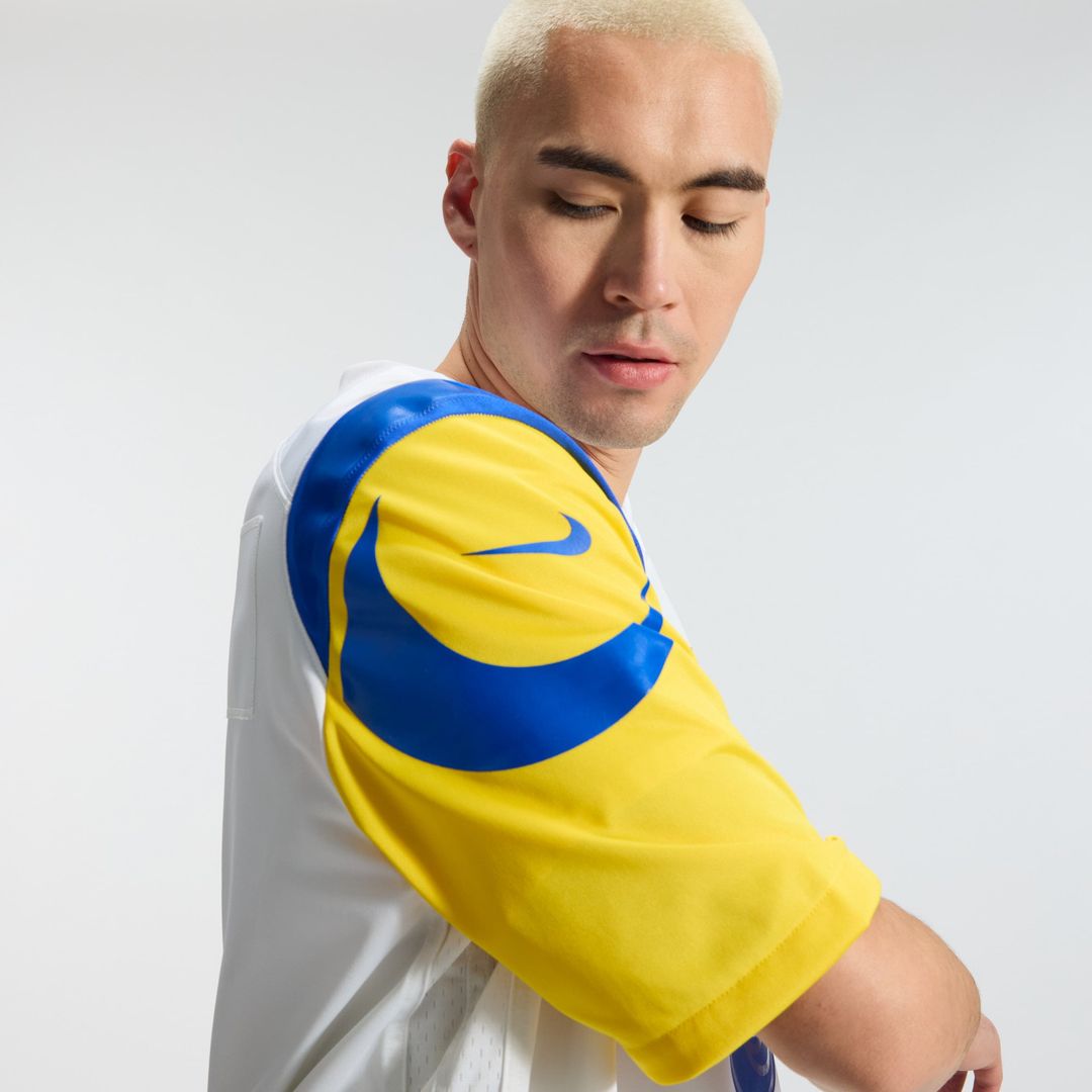 Men's Los Angeles Rams Jared Verse Nike White Game Player product image 23
