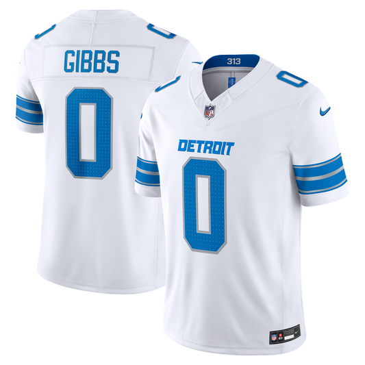 Men's Detroit Lions Jahmyr Gibbs Nike White Vapor F.U.S.E. product image 1