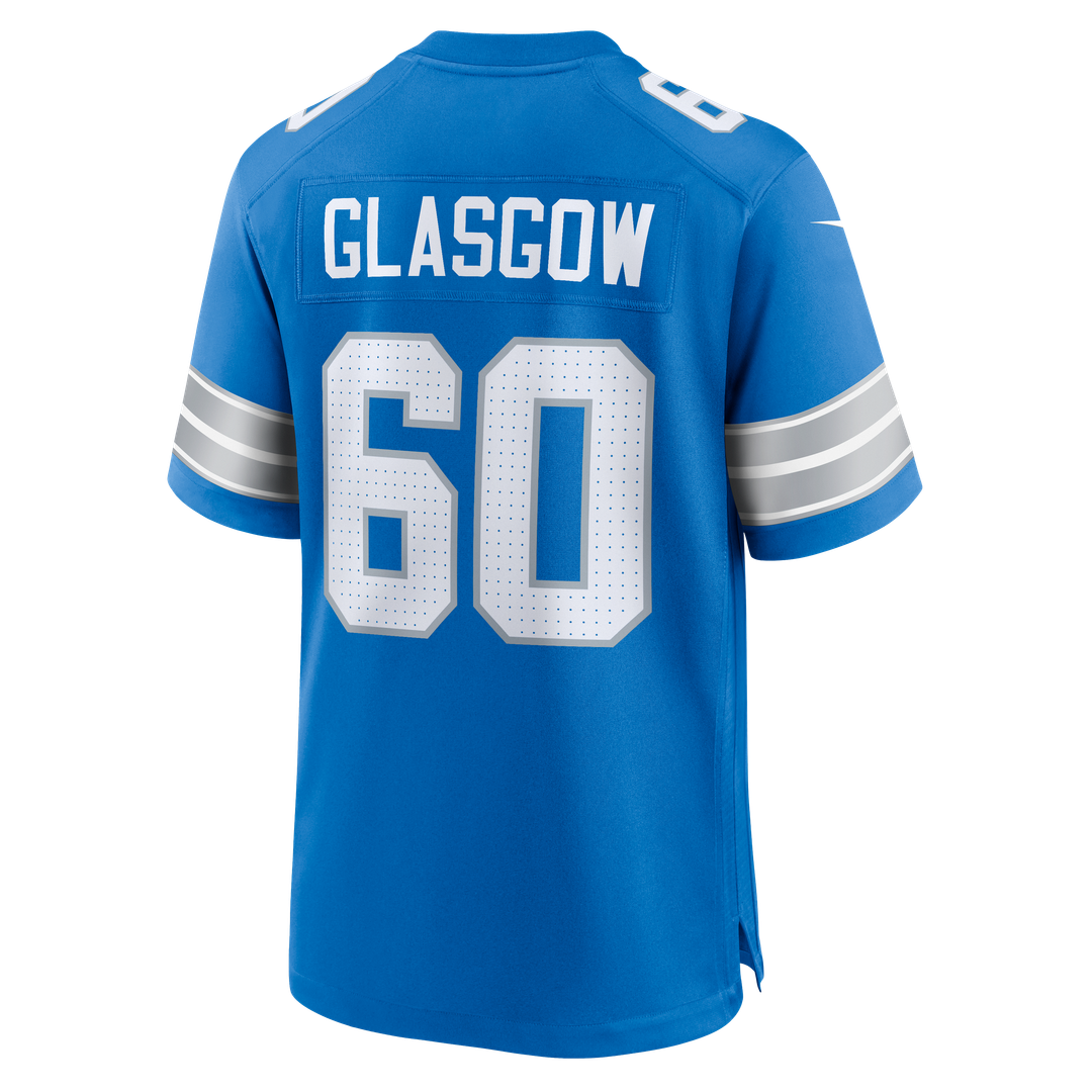 Men's Detroit Lions Graham Glasgow Nike Blue Team Game product image 3