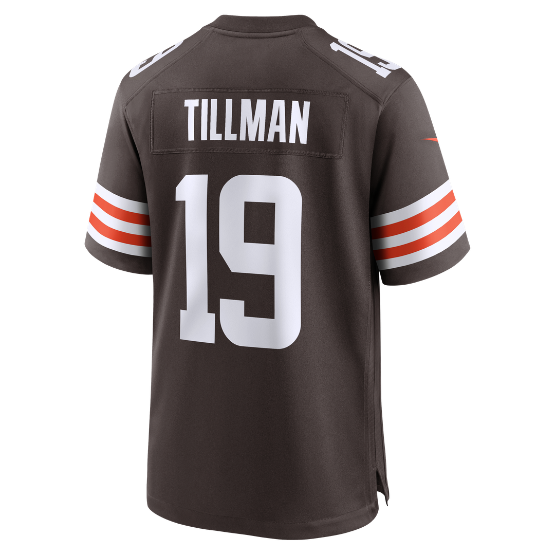 Men's Cleveland Browns Cedric Tillman Nike Brown Game Jersey product image 3