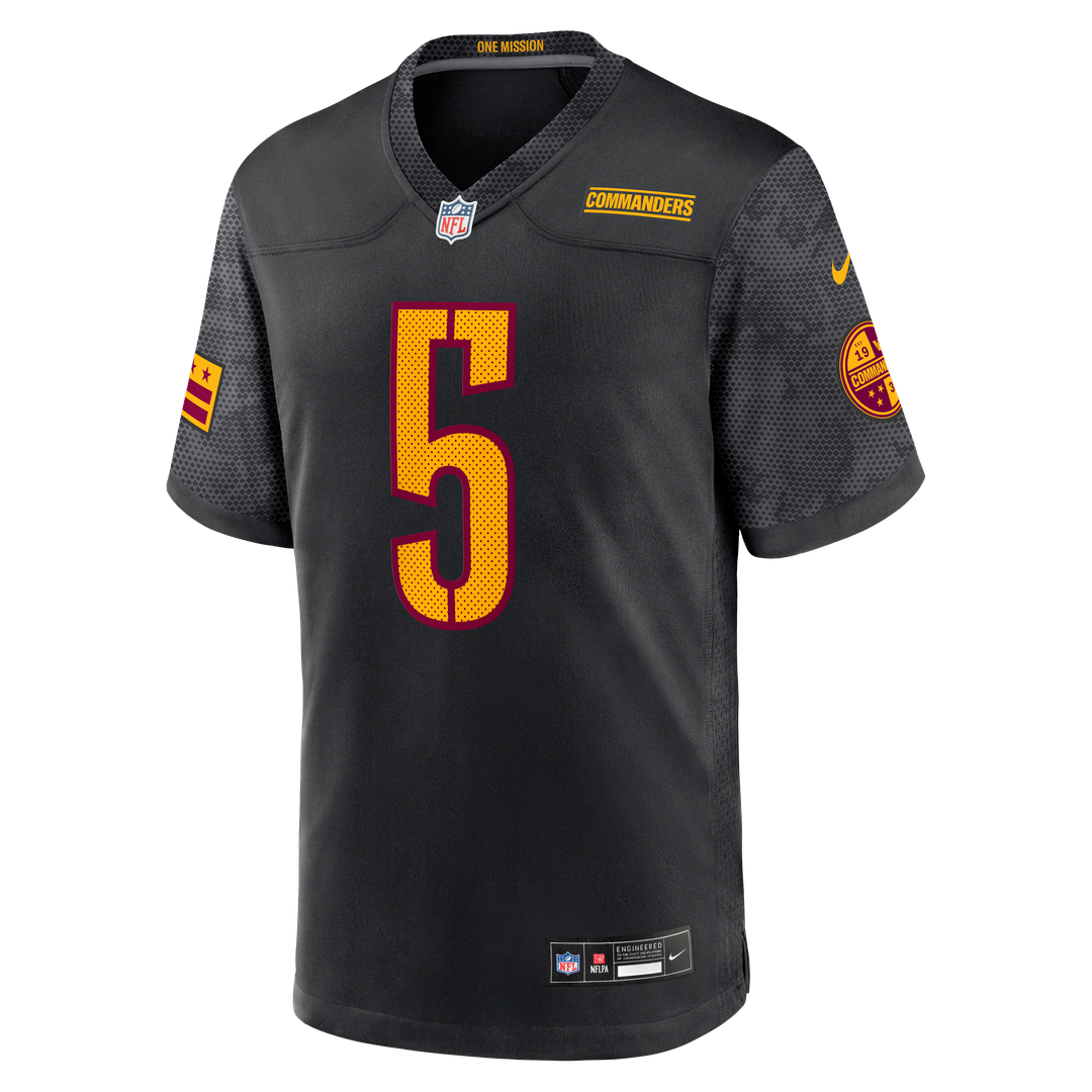 Men's Washington Commanders Jayden Daniels Nike Black product image 2