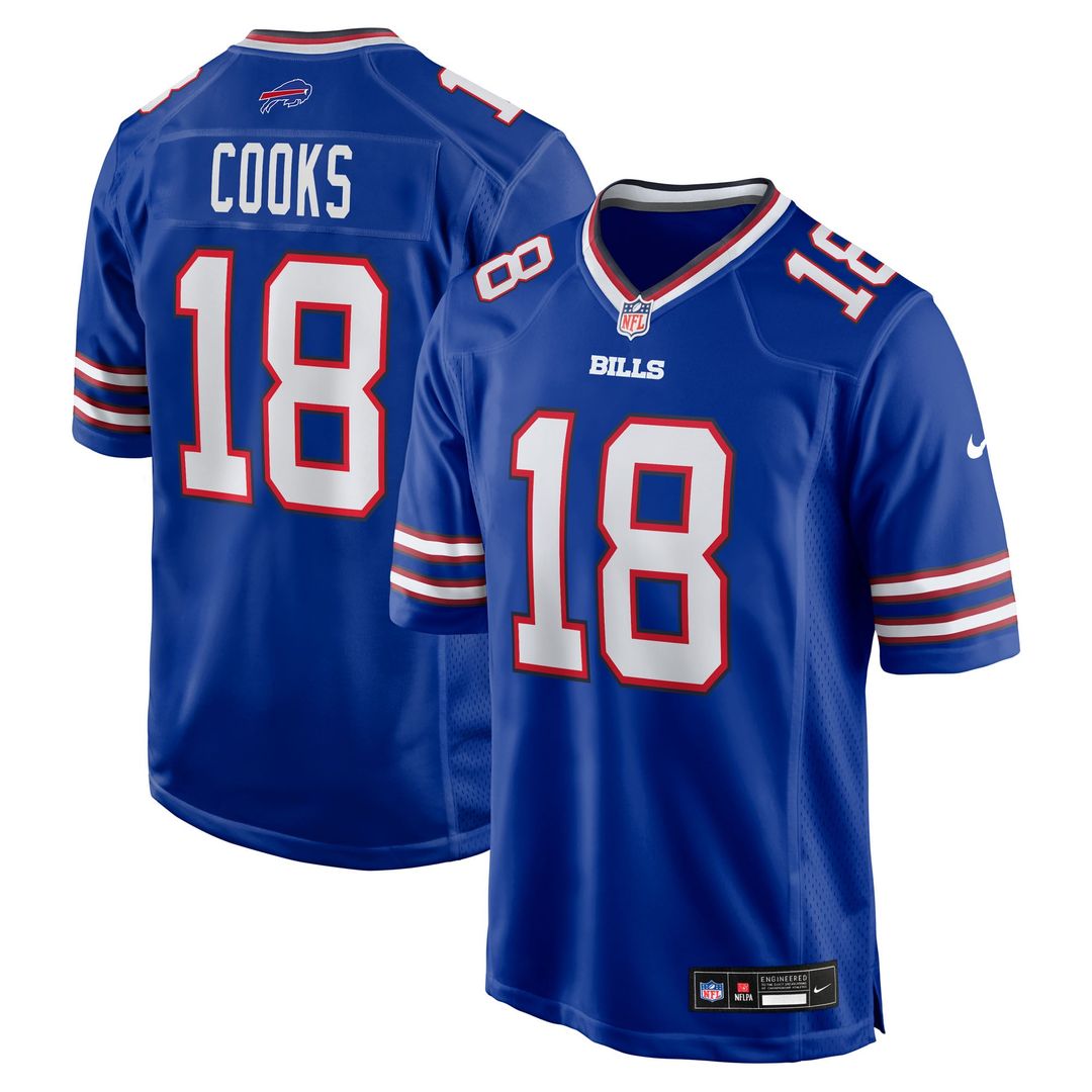 Men's Buffalo Bills Brandin Cooks Nike Royal Team Game product image 1