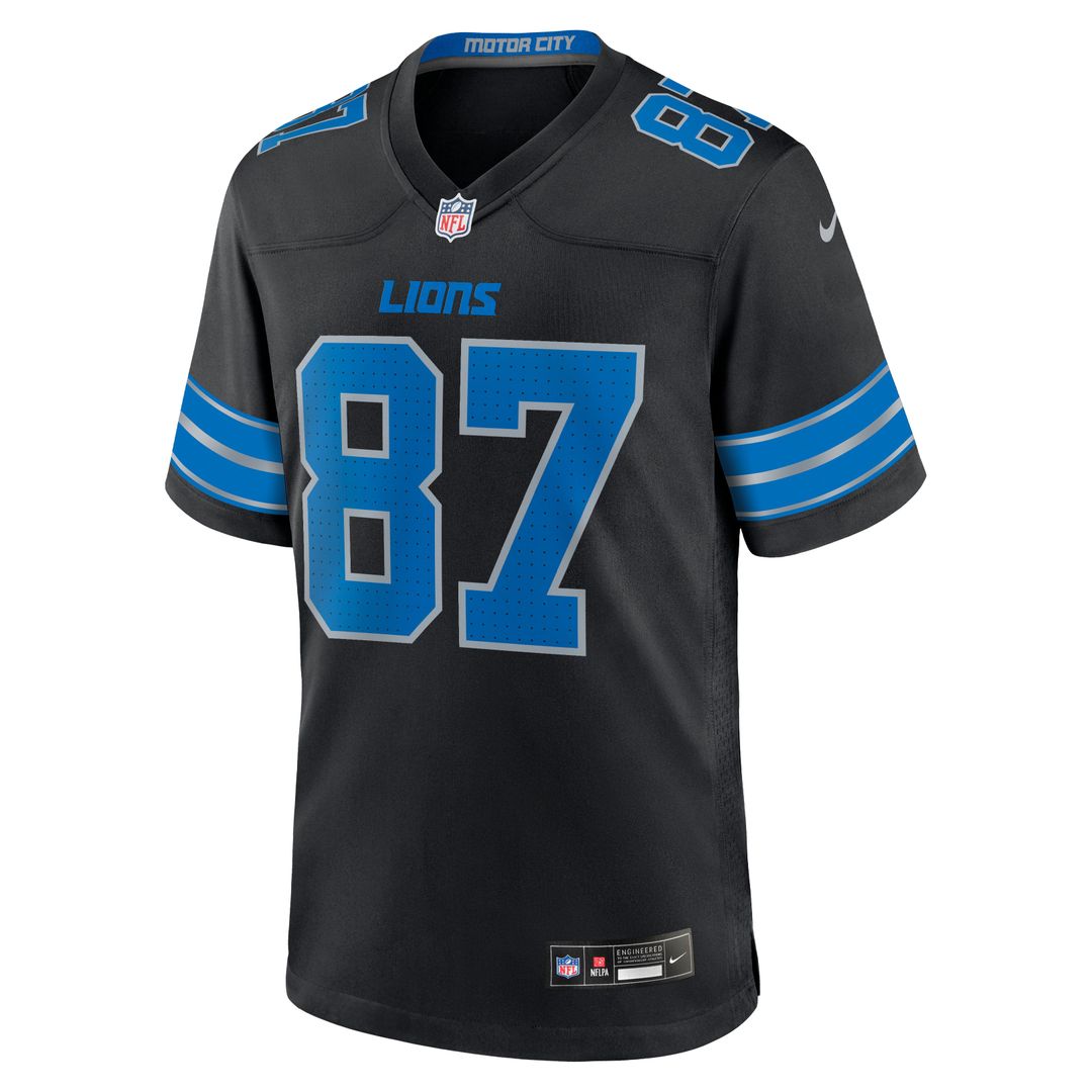 Men's Detroit Lions Sam LaPorta Nike Blue Game Jersey product image 18