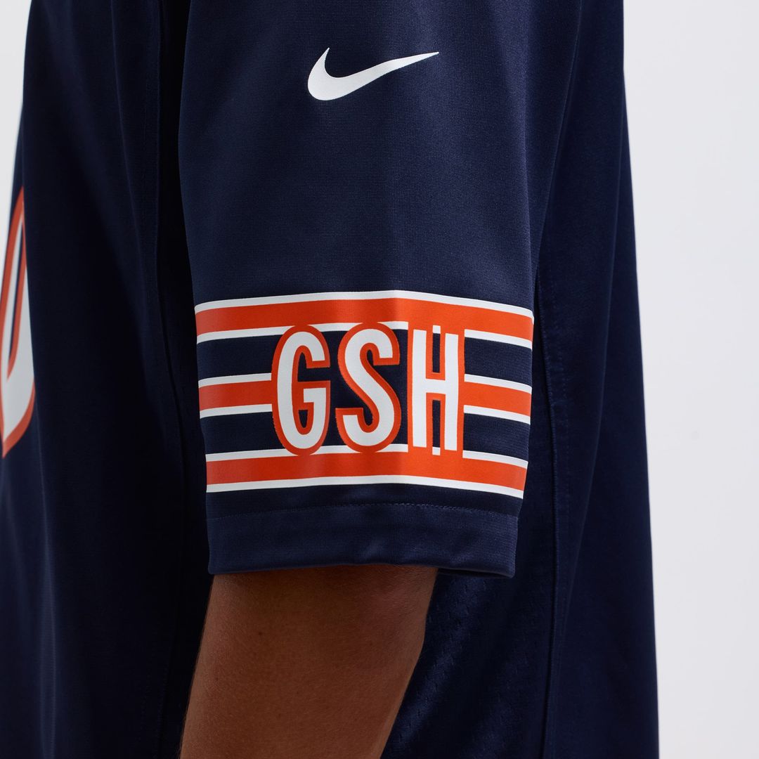 Men's Chicago Bears Caleb Williams Nike Navy Player Game product image 23