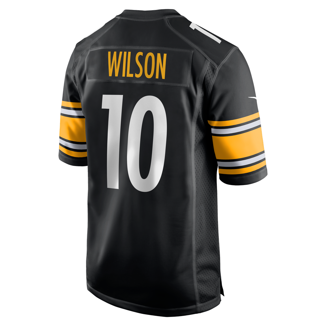 Men's Pittsburgh Steelers Roman Wilson Nike Black Game product image 3