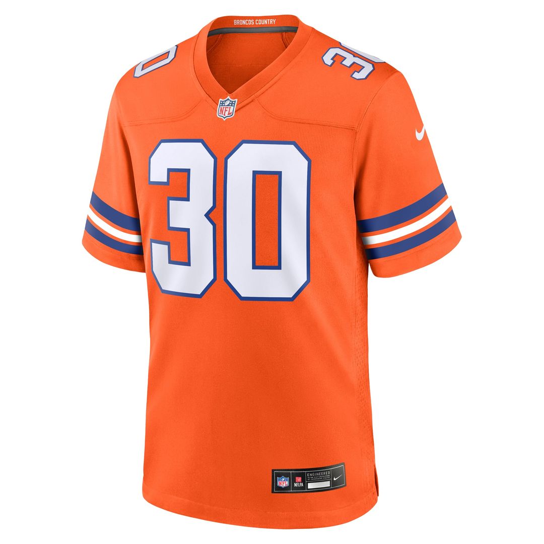 Men's Denver Broncos Terrell Davis Nike Orange Retired product image 2