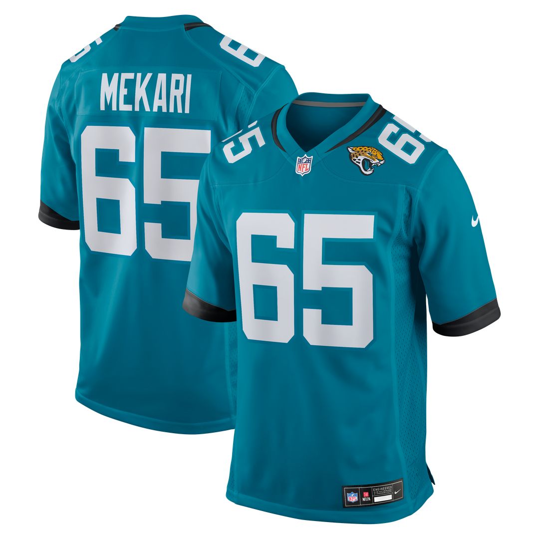 Men's Jacksonville Jaguars Patrick Mekari Nike Teal Team product image 1