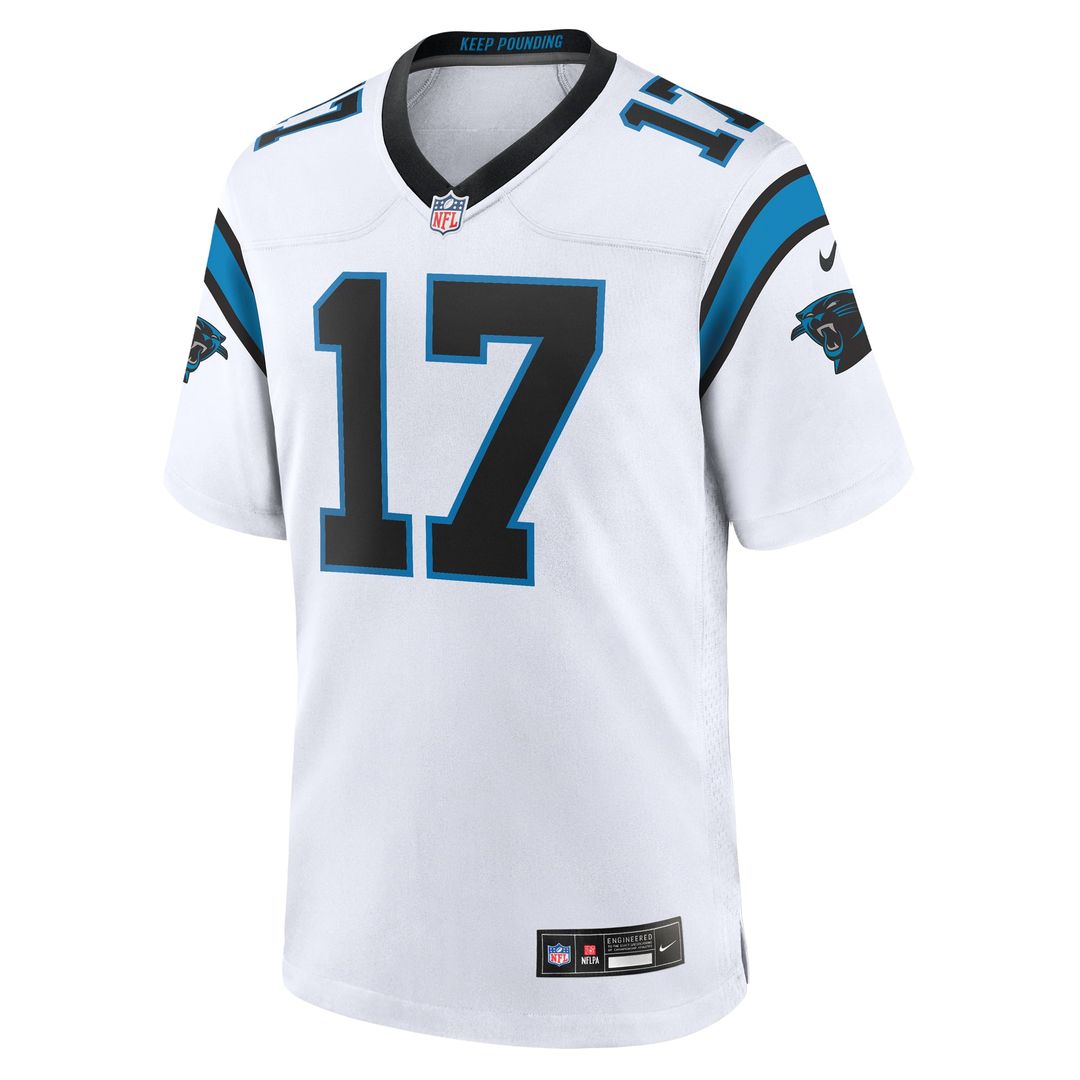 Men's Carolina Panthers Xavier Legette Nike White Game product image 2