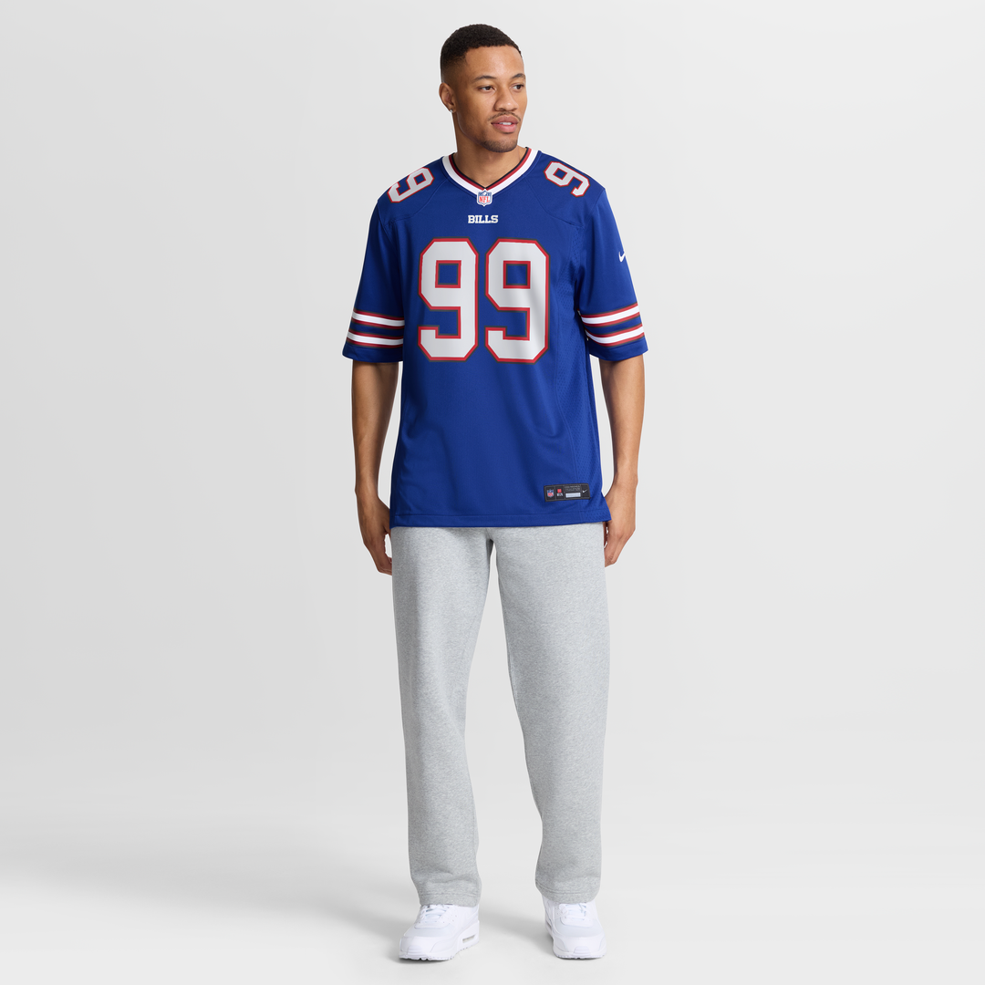 Men's Buffalo Bills Larry Ogunjobi Nike Royal Team Game product image 7