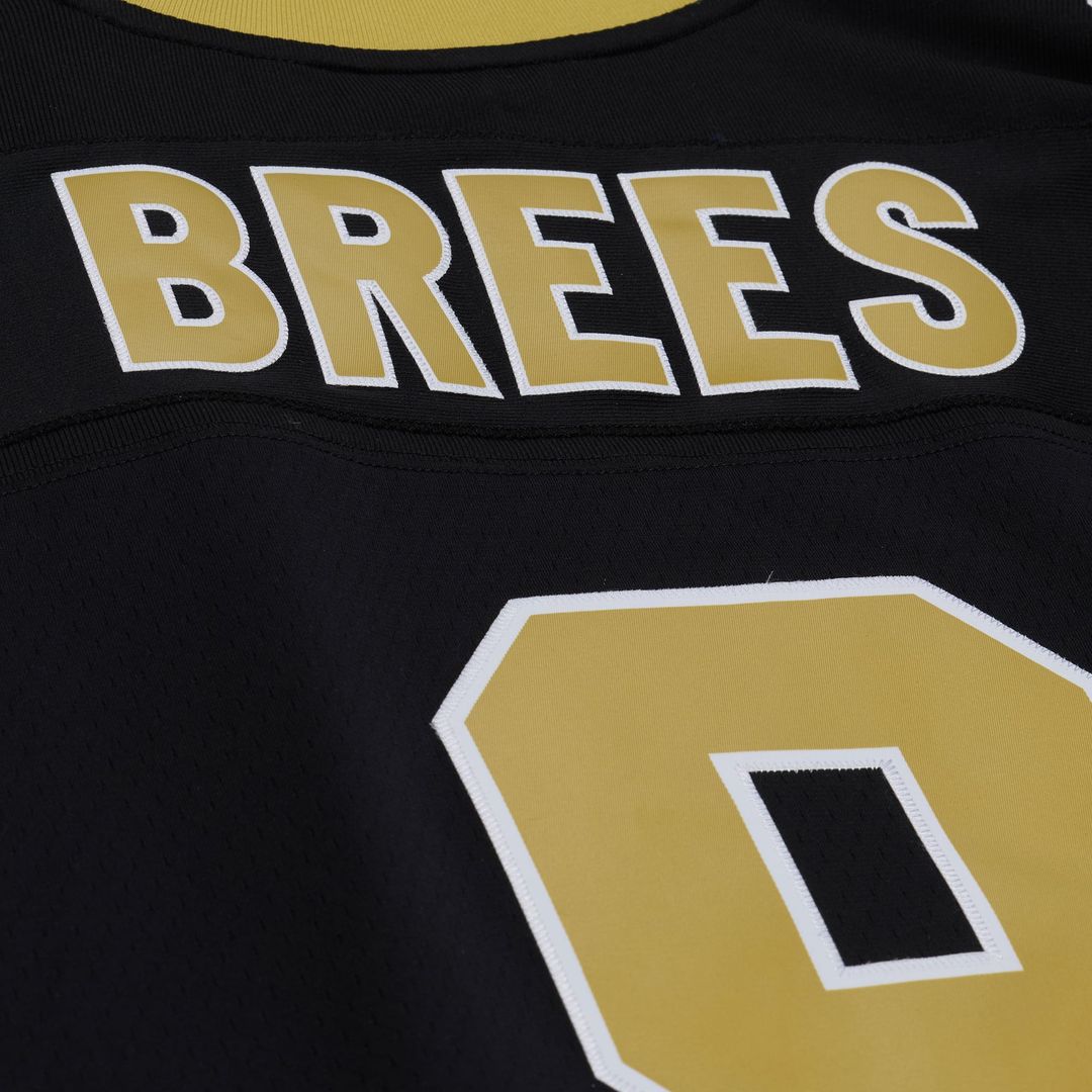 Men's New Orleans Saints Drew Brees Mitchell & Ness Black product image 6