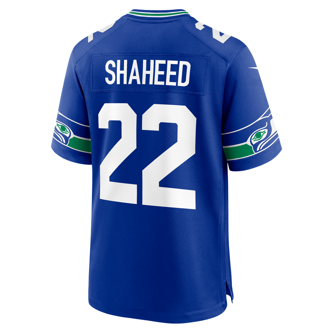 Men's Seattle Seahawks Rashid Shaheed Nike Royal Alternate product image 3