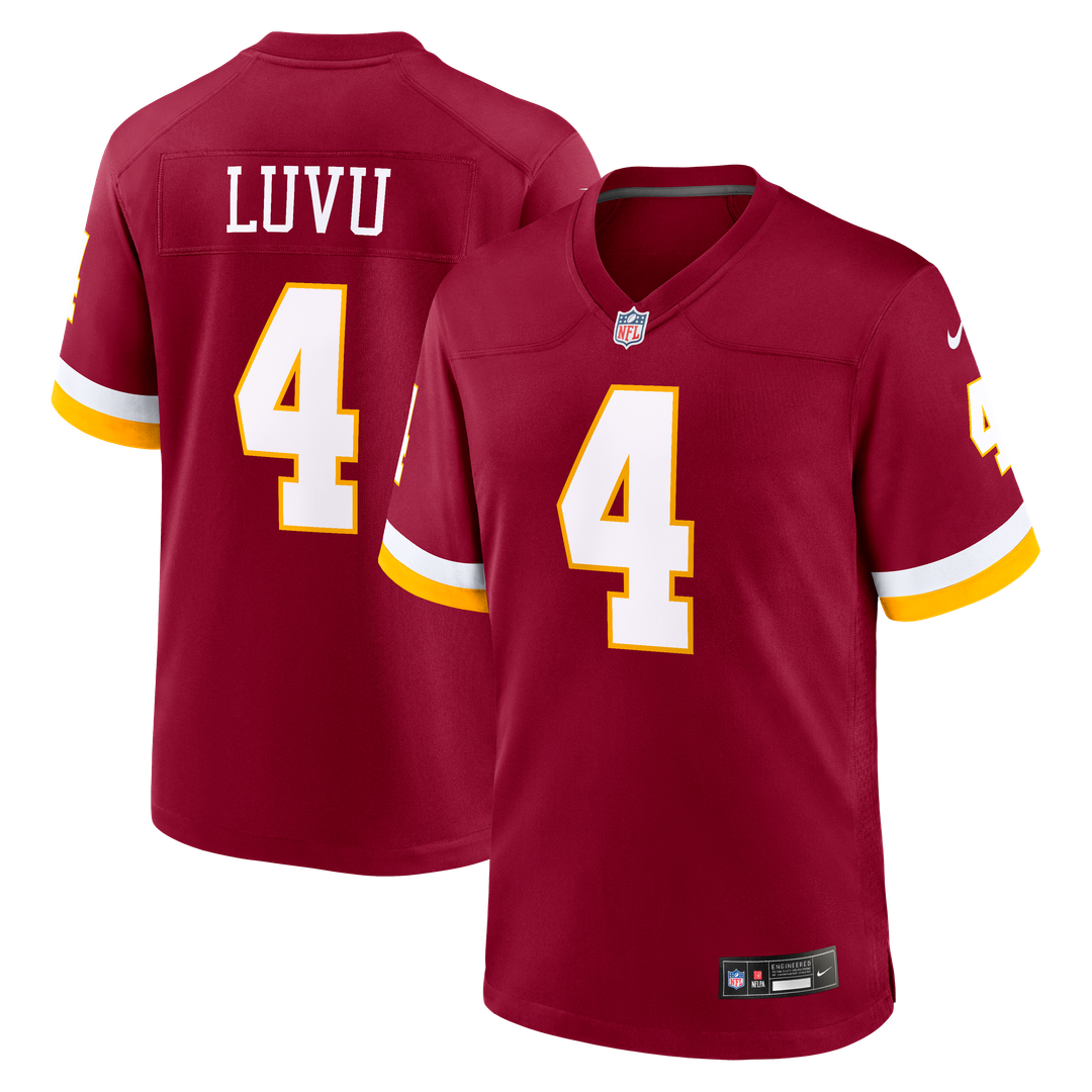 Men's Washington Commanders Frankie Luvu Nike Black Hail product image 27