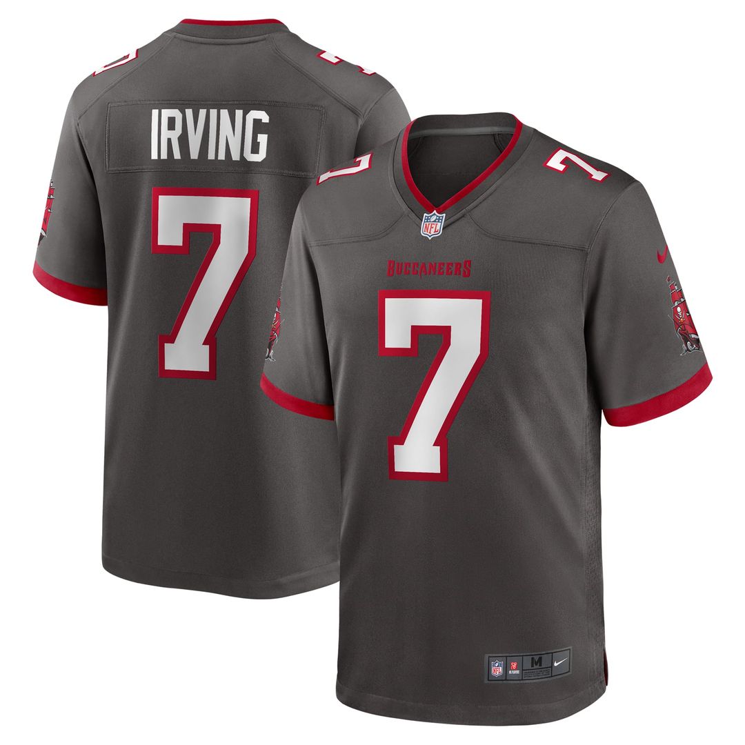 Men's Tampa Bay Buccaneers Bucky Irving Nike Pewter product image 4