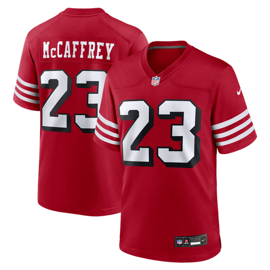 Men's San Francisco 49ers Christian McCaffrey Nike Scarlet product image 1