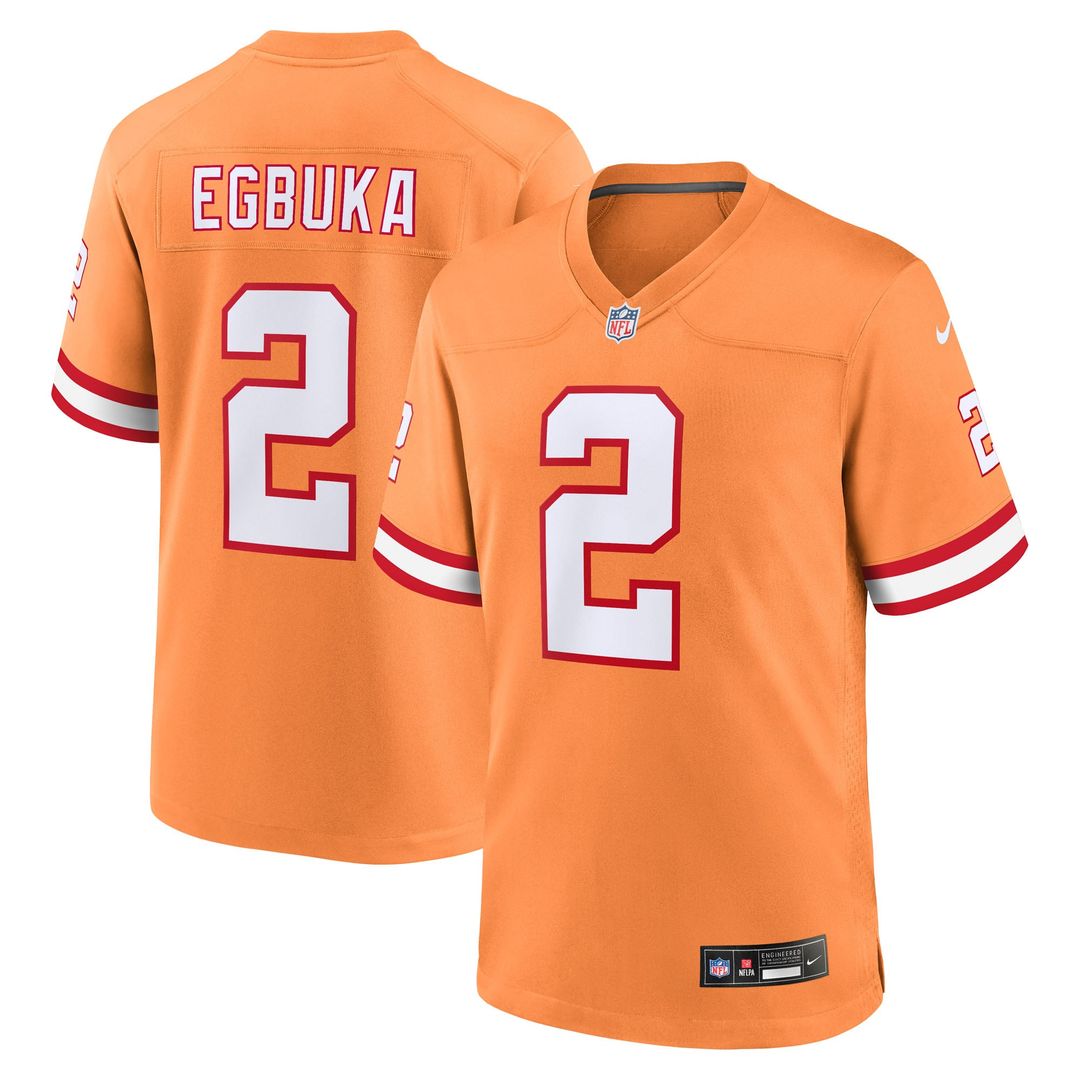 Men's Tampa Bay Buccaneers Emeka Egbuka Nike Pewter product image 13