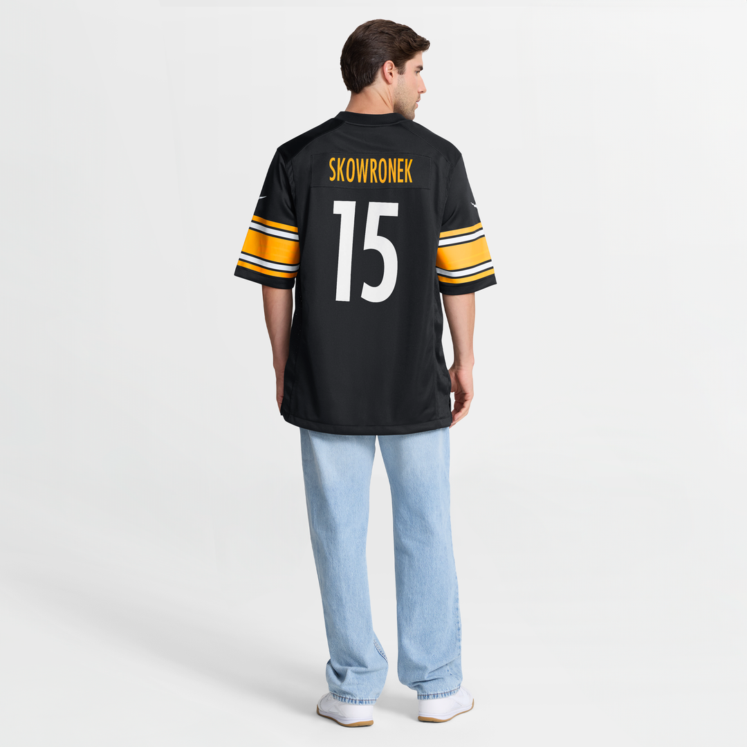 Men's Pittsburgh Steelers Ben Skowronek Nike Black Team product image 8