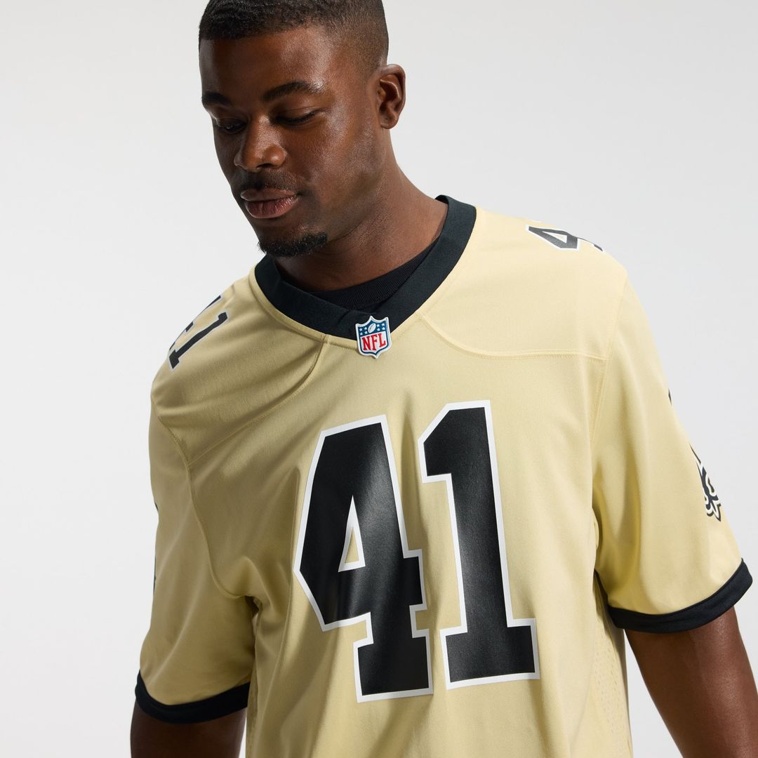 Men's New Orleans Saints Alvin Kamara Nike Gold Gameday product image 10