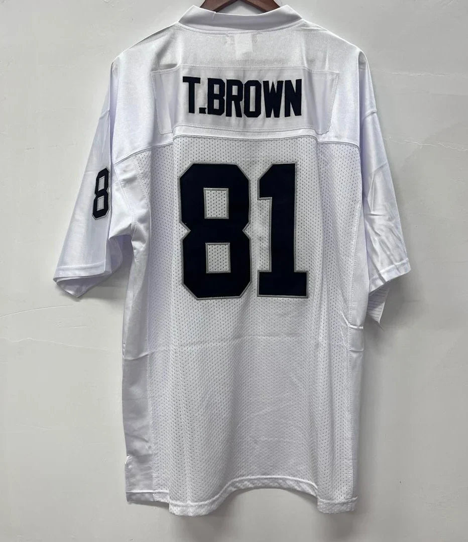 Tim Brown Las Vegas Oakland Raiders Jersey Mitchell & Ness product image 1, provided for visual reference and product detail