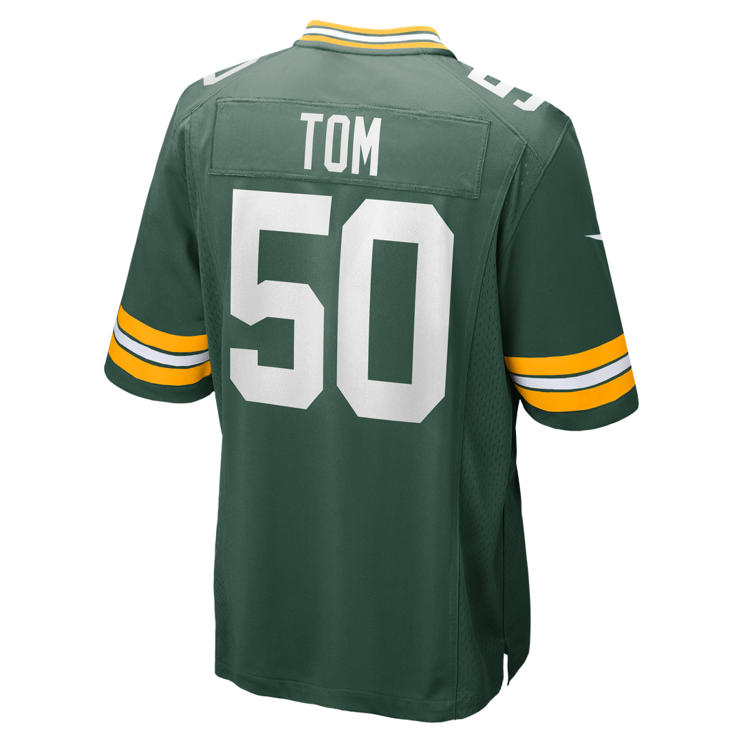 Men's Green Bay Packers Zach Tom Nike Game Player Jersey product image 3