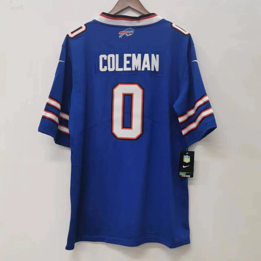 Keon Coleman Buffalo Bills Jersey blue Nike product image 1, provided for visual reference and product detail review