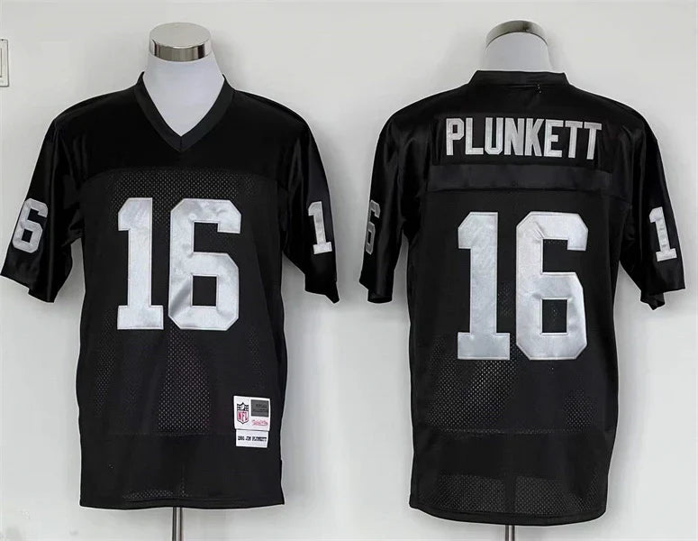 Jim Plunkett Oakland Las Vegas Raiders Mitchell & Ness Jersey product image 1, provided for visual reference and product