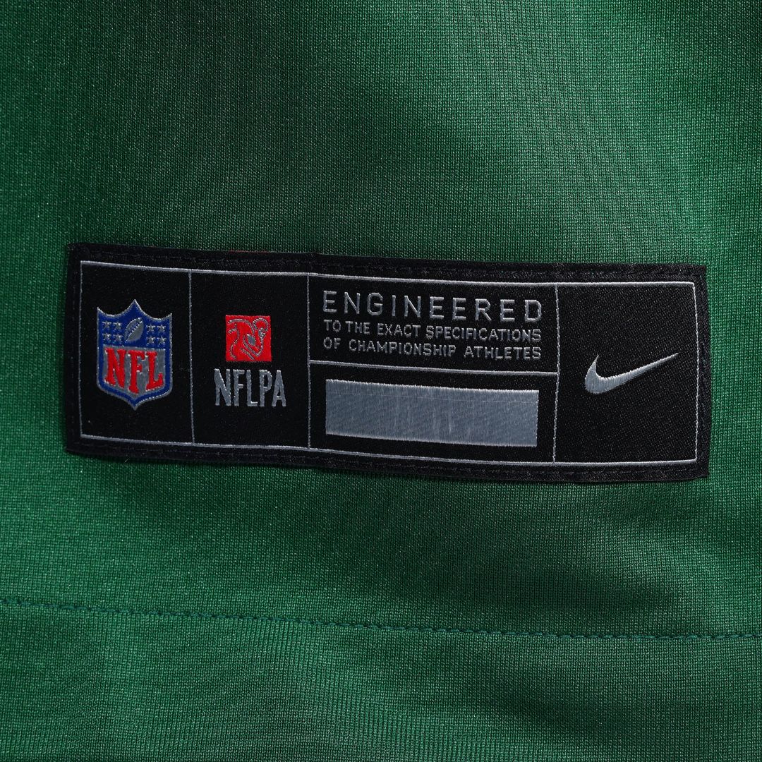 Men's New York Jets Geno Smith Nike Legacy Green Game Jersey product image 8
