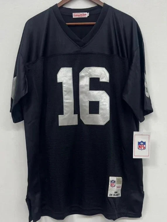 Jim Plunkett Oakland Las Vegas Raiders Mitchell & Ness Jersey product image 3, provided for visual reference and product