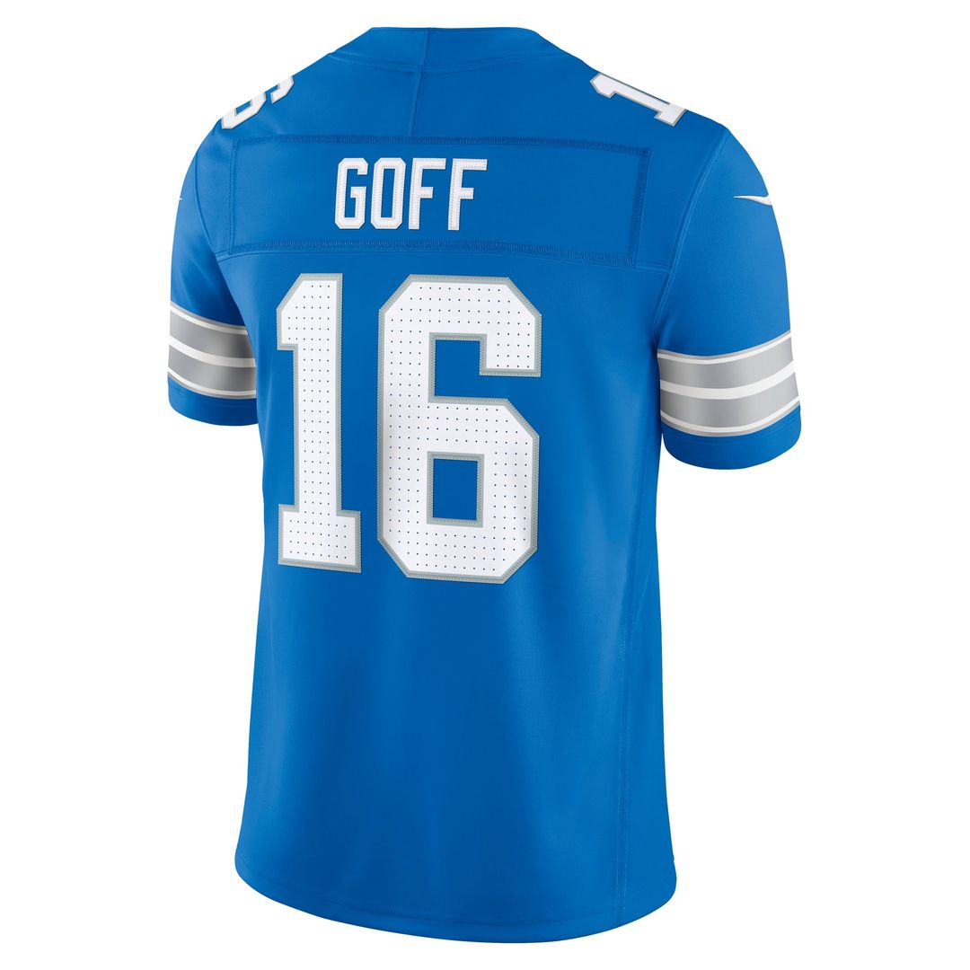 Men's Detroit Lions Jared Goff Nike Blue Team Vapor product image 3