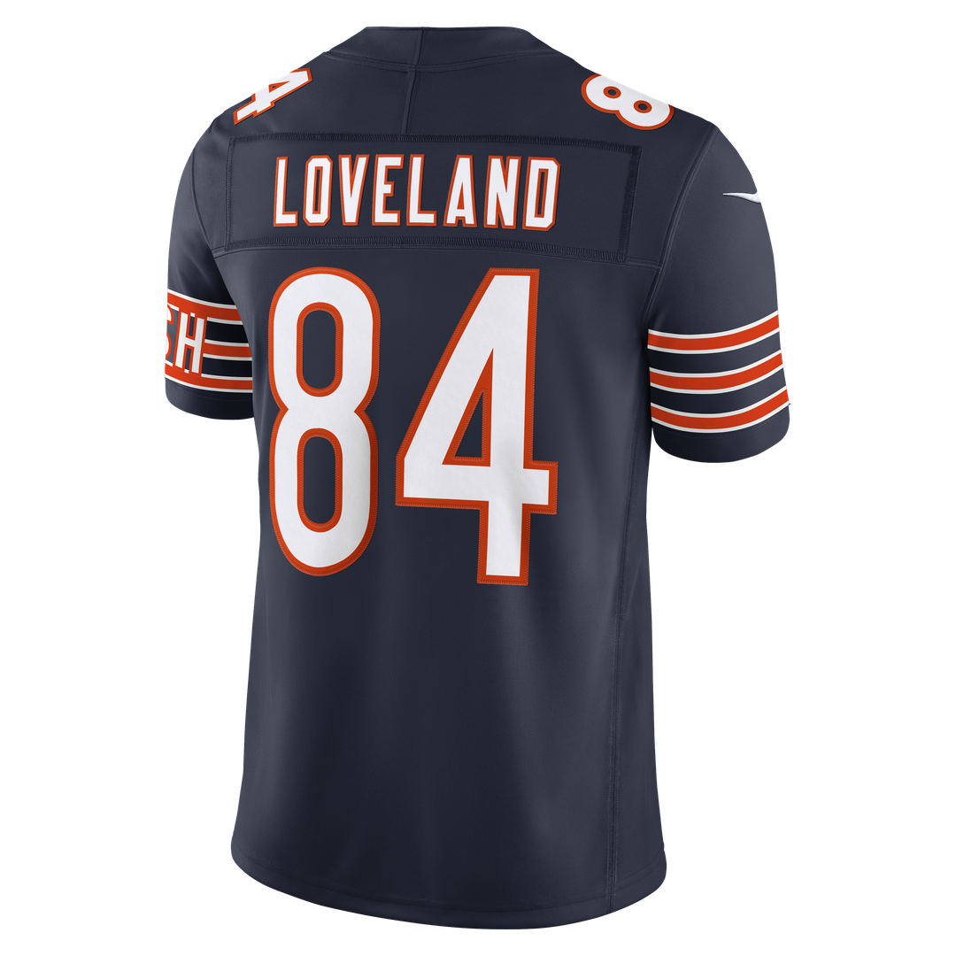 Men's Chicago Bears Colston Loveland Nike Navy Team Vapor product image 3