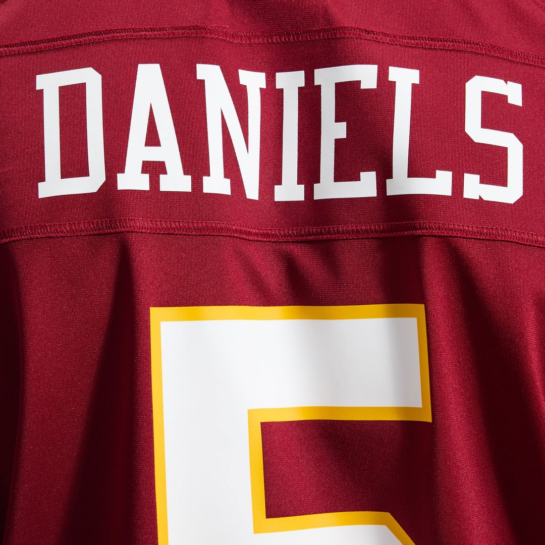 Men's Washington Commanders Jayden Daniels Nike White Game product image 36