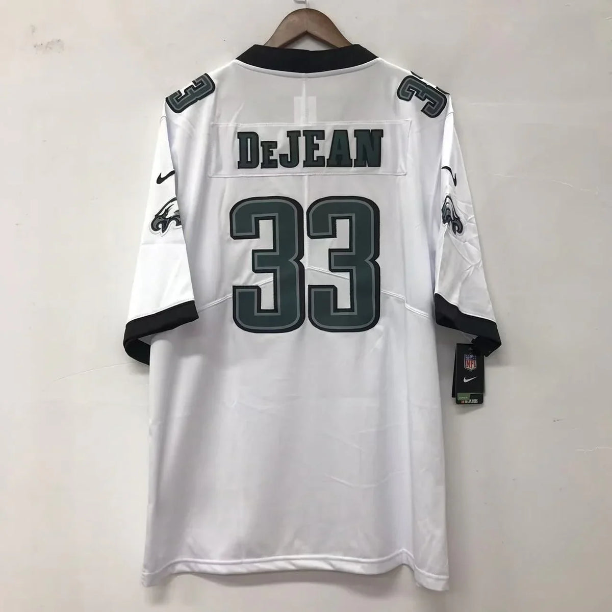 Cooper DeJean Philadelphia Eagles Official NFL NIKE Jersey White product image 1, provided for visual reference and product